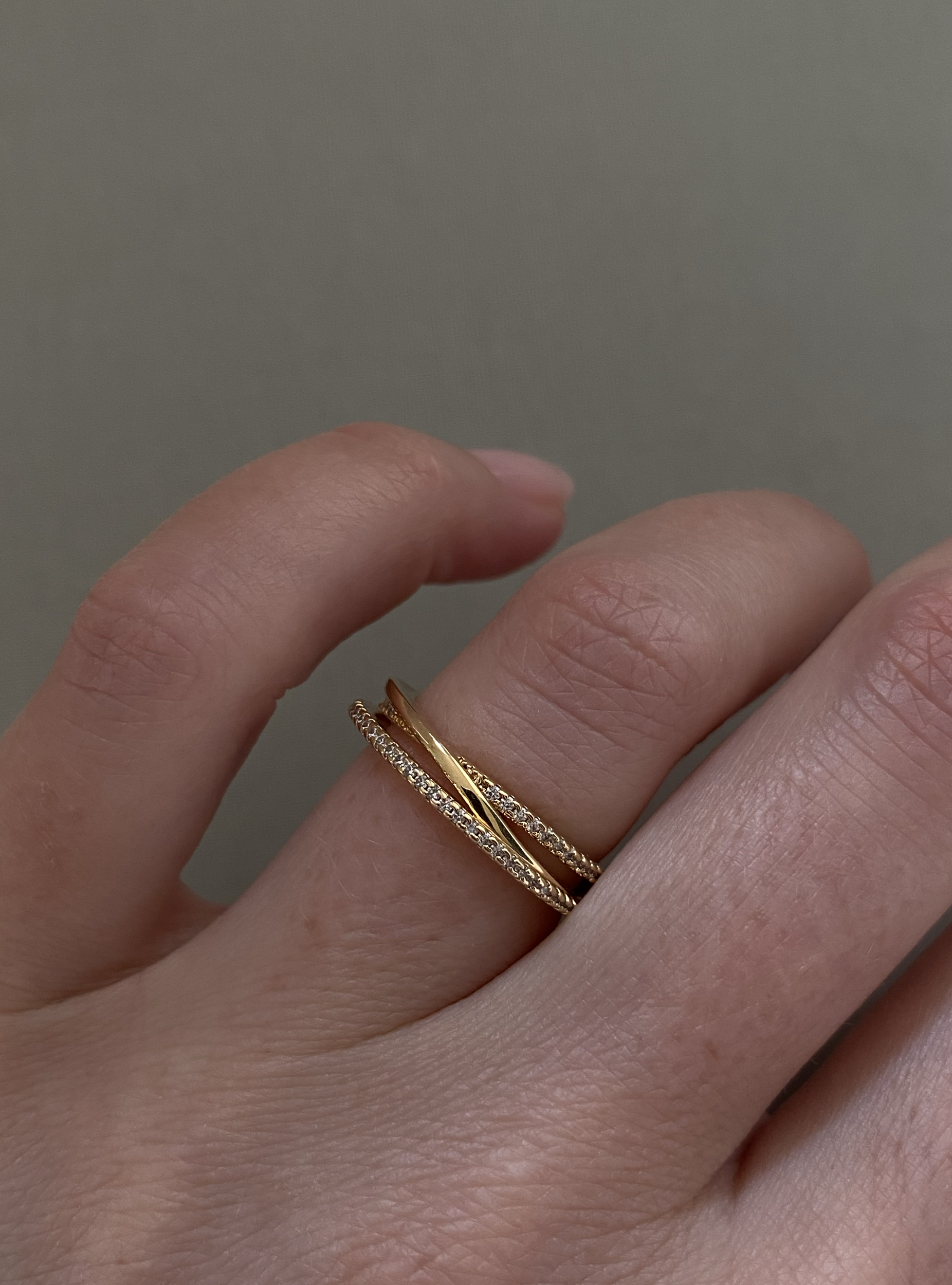 ZIRCONIA | RING GOLD COLOUR