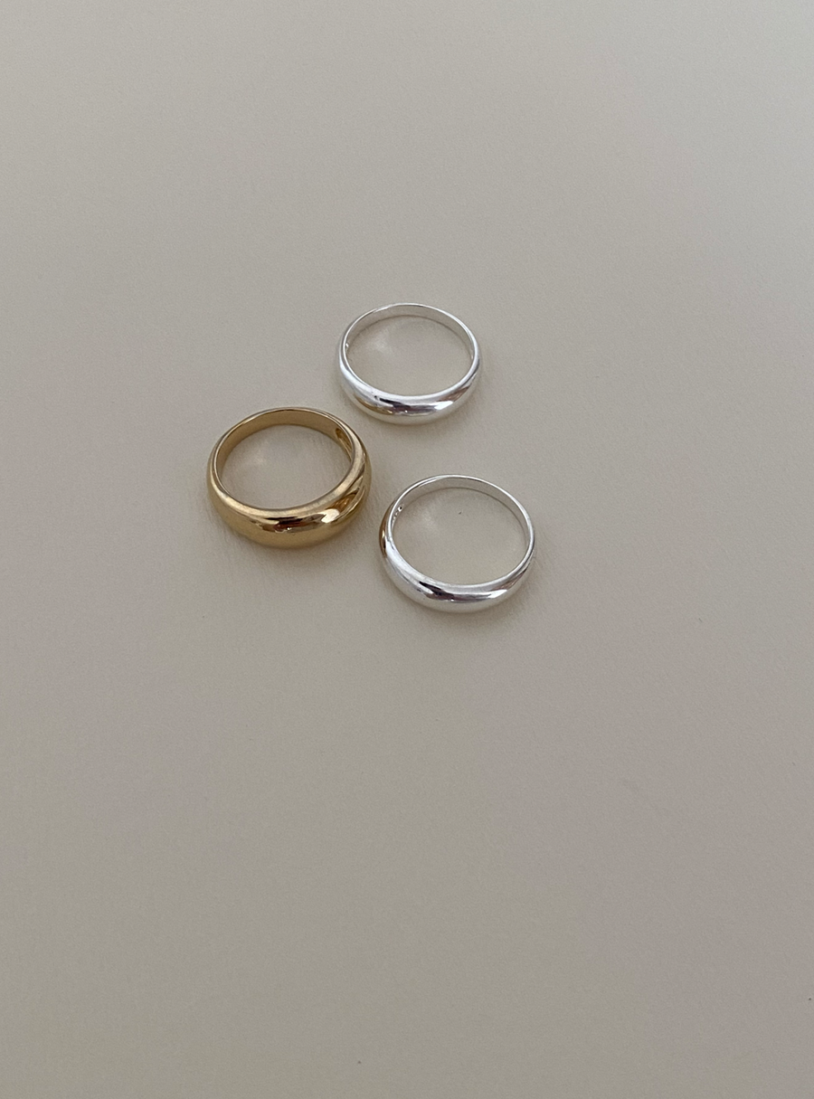 EMILIA | BICOLOUR TRIPLE RING SET
