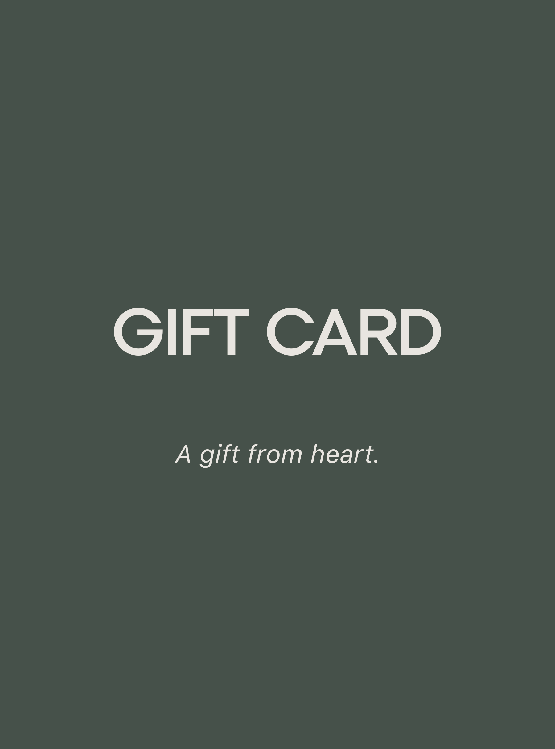 GIFT CARD