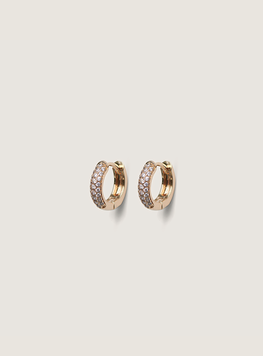 CÉCILE | ZIRCONIA HOOPS