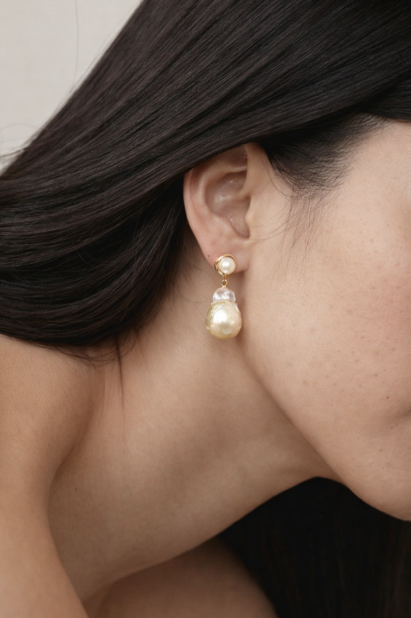 SVEVA | PEARL EARRINGS