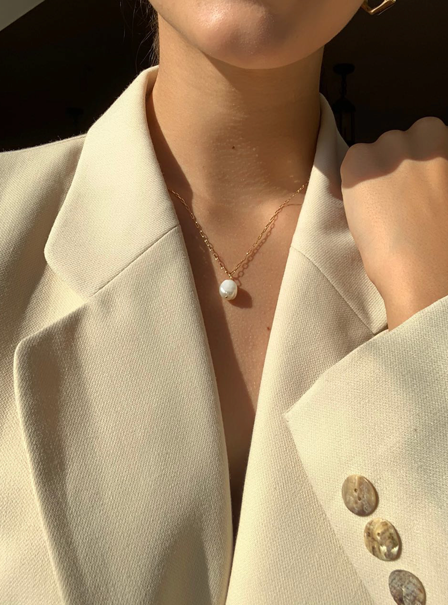 DITTE | PEARL NECKLACE